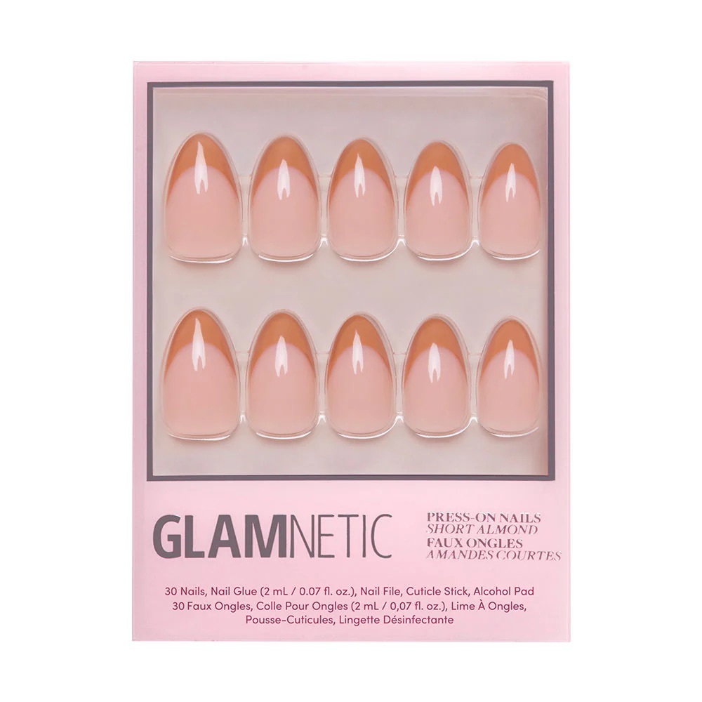 2 for $24 - Glamnetic Press On Nails - Café Crème